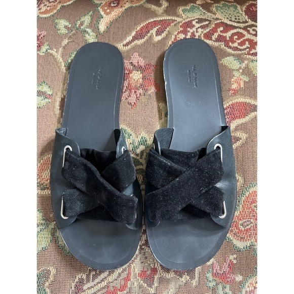RAG & Bone Suede Slide Sandals - Size 39 - Picture 2 of 6